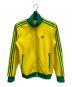 adidas（アディダス）の古着「トラックジャケット」｜イエロー×グリーン