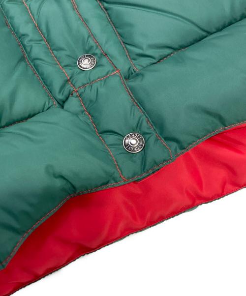 Schott（ショット）Schott (ショット) ダウンベスト グリーン サイズ: XS (US 12)の古着・服飾アイテム