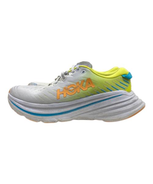 HOKA（ホカ）HOKA (ホカ) スニーカー イエロー サイズ:26.5cmの古着・服飾アイテム
