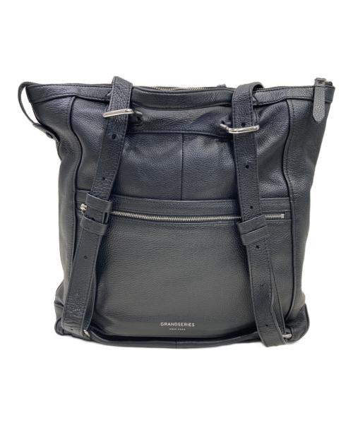 COLE HAAN GRAND SERIES（コールハーン グランドシリーズ）COLE HAAN GRAND SERIES (コールハーン グランドシリーズ) 2WAYレザーリュック ブラックの古着・服飾アイテム