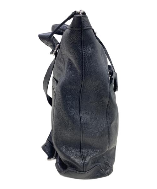 COLE HAAN GRAND SERIES（コールハーン グランドシリーズ）COLE HAAN GRAND SERIES (コールハーン グランドシリーズ) 2WAYレザーリュック ブラックの古着・服飾アイテム