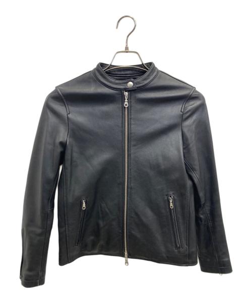 URBAN RESEARCH（アーバンリサーチ）URBAN RESEARCH (アーバンリサーチ) ラムレザージャケット ブラック サイズ:Sの古着・服飾アイテム