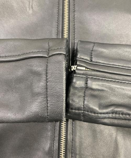 URBAN RESEARCH（アーバンリサーチ）URBAN RESEARCH (アーバンリサーチ) ラムレザージャケット ブラック サイズ:Sの古着・服飾アイテム