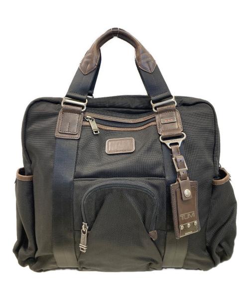 TUMI（トゥミ）TUMI (トゥミ) ファロンユーティリティトート ブラック×ブラウンの古着・服飾アイテム