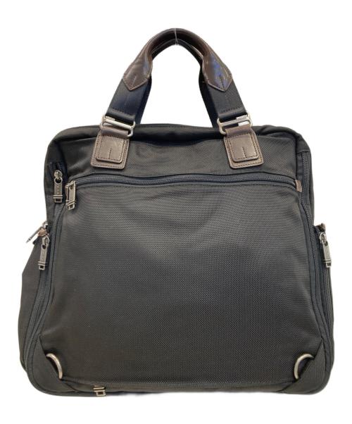 TUMI（トゥミ）TUMI (トゥミ) ファロンユーティリティトート ブラック×ブラウンの古着・服飾アイテム