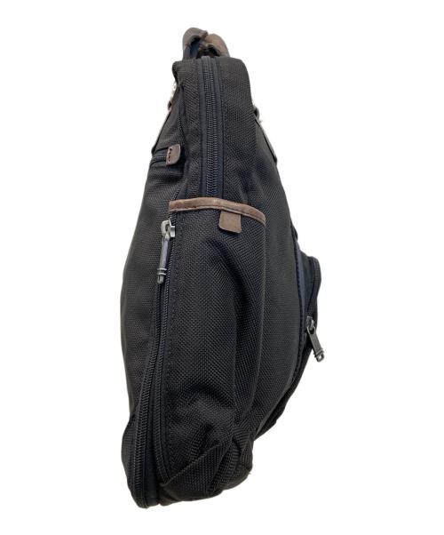TUMI（トゥミ）TUMI (トゥミ) ファロンユーティリティトート ブラック×ブラウンの古着・服飾アイテム