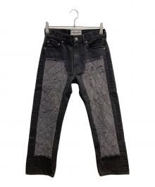 JUNYA WATANABE COMME des GARCONS（(ジュンヤワタナベ コムデギャルソン）の古着「デニムパンツ」｜ブラック