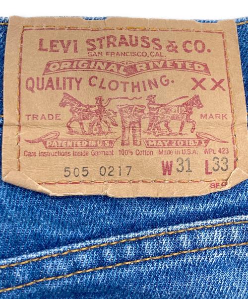 LEVI'S（リーバイス）LEVI'S (リーバイス) 505デニムパンツ インディゴ サイズ:W31L33の古着・服飾アイテム