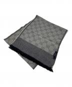 GUCCIグッチ）の古着「マフラー」｜ブラック