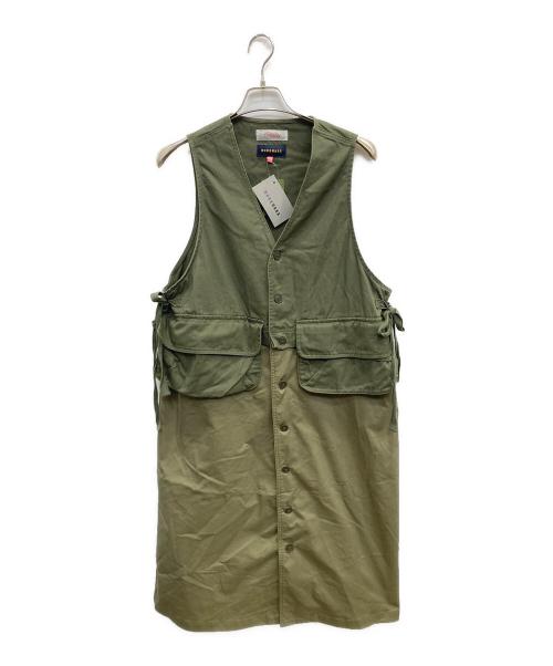 freada（フリーダ）freada (フリーダ) ノースリーブワンピース カーキ サイズ:1 未使用品の古着・服飾アイテム