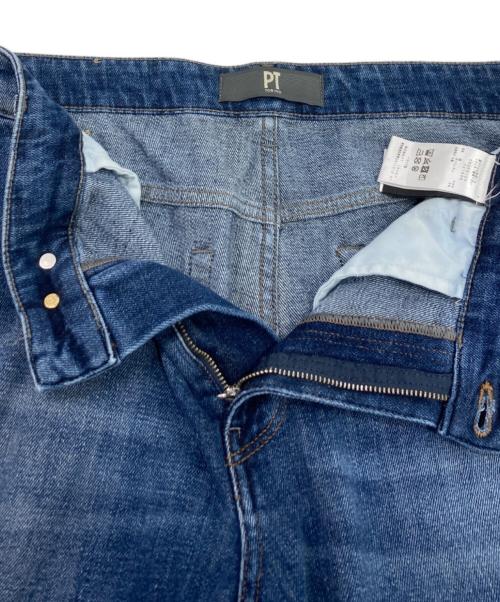PT TORINO（ピーティートリノ）PT TORINO (ピーティートリノ) ストレッチパンツ インディゴ サイズ:35の古着・服飾アイテム