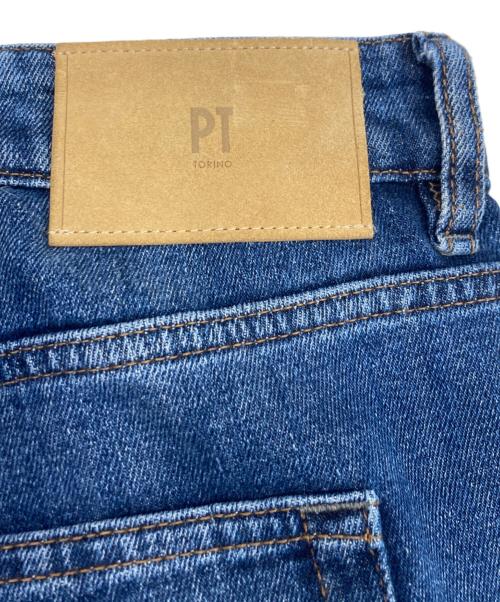 PT TORINO（ピーティートリノ）PT TORINO (ピーティートリノ) ストレッチパンツ インディゴ サイズ:35の古着・服飾アイテム