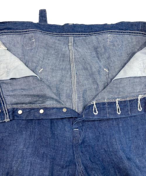 LEE（リー）LEE (リー) TOMORROW LAND (トゥモローランド) 7オンスリネンデニム インディゴ サイズ:33 未使用品の古着・服飾アイテム