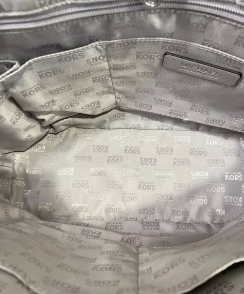 MICHAEL KORS（マイケル・コース）MICHAEL KORS (マイケル・コース) トートバッグ ベージュの古着・服飾アイテム