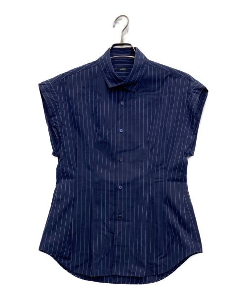 LOEFF（ロエフ）LOEFF (ロエフ) ノースリーブブラウス ネイビー サイズ:1の古着・服飾アイテム