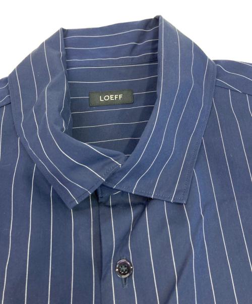 LOEFF（ロエフ）LOEFF (ロエフ) ノースリーブブラウス ネイビー サイズ:1の古着・服飾アイテム