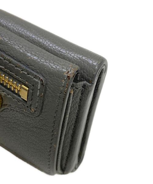 BALENCIAGA（バレンシアガ）BALENCIAGA (バレンシアガ) エッジシティミニウォレット グレーの古着・服飾アイテム