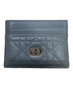 Christian Diorクリスチャン ディオール）の古着「Dior Caro Freesia カードホルダー」｜ブルー