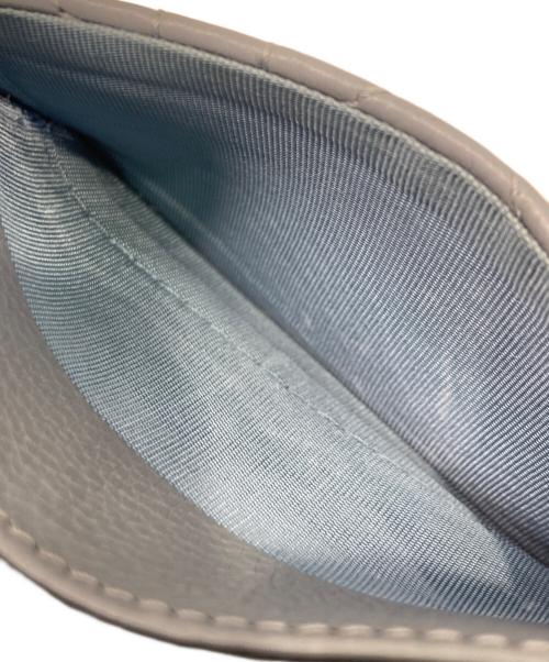 Christian Dior（クリスチャン ディオール）Christian Dior (クリスチャン ディオール) Dior Caro Freesia カードホルダー ブルーの古着・服飾アイテム