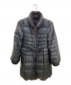 BURBERRY BLUE LABELバーバリーロンドンブルーレーベル）の古着「リバーシブルダウンコート」｜ブラック