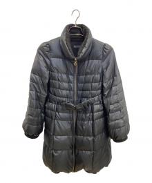 BURBERRY BLUE LABEL（バーバリー ブルー レーベル）の古着「リバーシブルダウンコート」｜ブラック