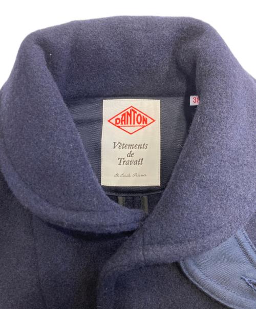 DANTON（ダントン）DANTON (ダントン) WOOL LIGHT PILE COVERALLS JACKET ネイビー サイズ:38 未使用品の古着・服飾アイテム
