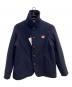 DANTON（ダントン）の古着「WOOL LIGHT PILE COVERALLS JACKET」｜ネイビー