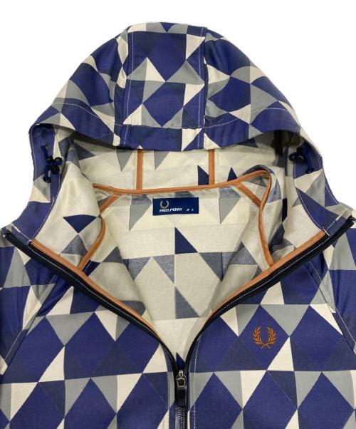 FRED PERRY（フレッドペリー）FRED PERRY (フレッドペリー) ジップパーカー ブルー サイズ:Sの古着・服飾アイテム