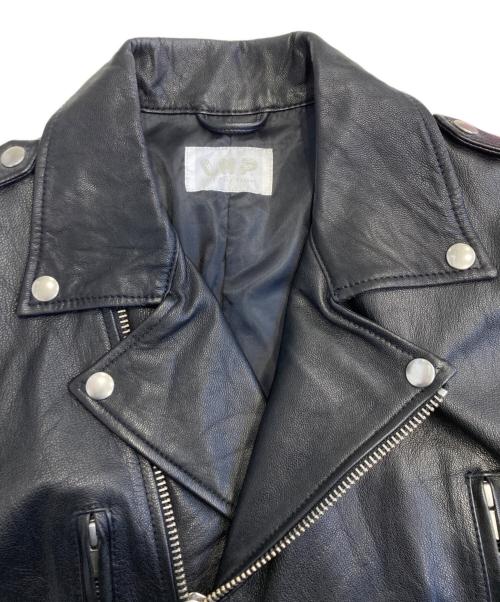 LHP（エルエイチピー）LHP (エルエイチピー) ラムレザージャケット ブラック サイズ:Mの古着・服飾アイテム