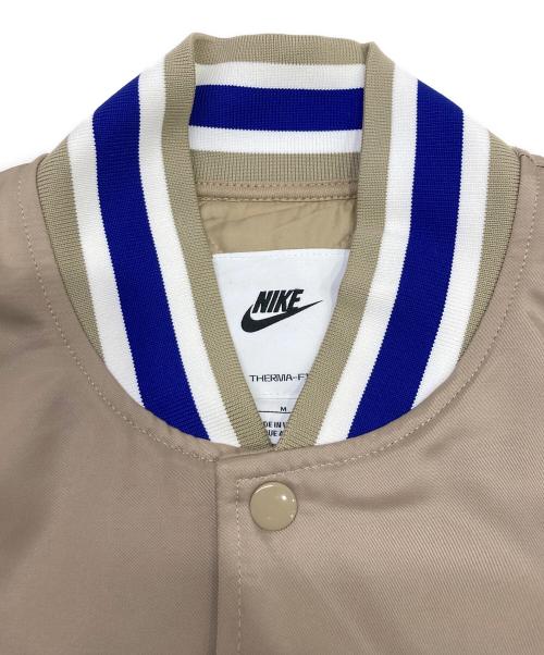 NIKE（ナイキ）NIKE (ナイキ) Dugout Satin Jacket ベージュ サイズ:Mの古着・服飾アイテム