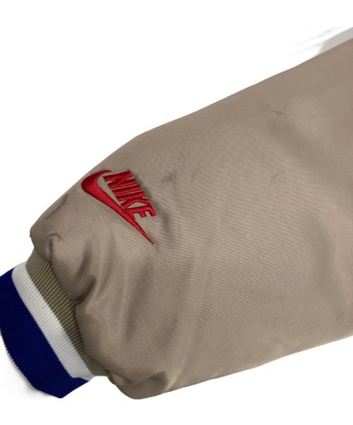 NIKE（ナイキ）NIKE (ナイキ) Dugout Satin Jacket ベージュ サイズ:Mの古着・服飾アイテム