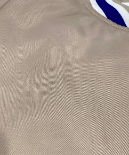NIKE（ナイキ）NIKE (ナイキ) Dugout Satin Jacket ベージュ サイズ:Mの古着・服飾アイテム