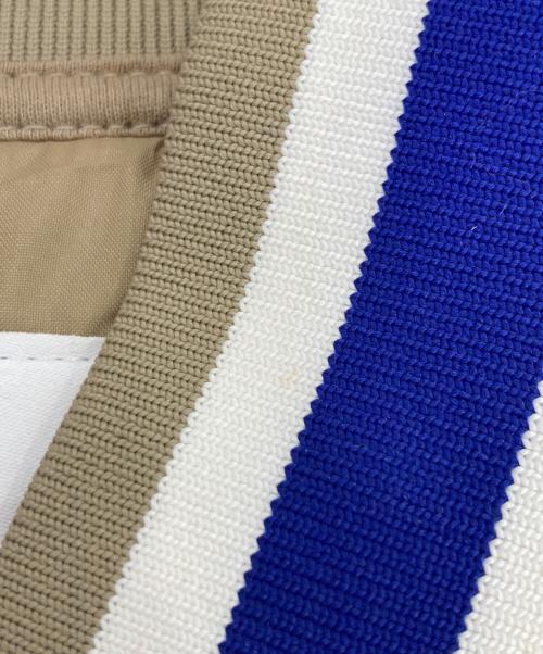 NIKE（ナイキ）NIKE (ナイキ) Dugout Satin Jacket ベージュ サイズ:Mの古着・服飾アイテム