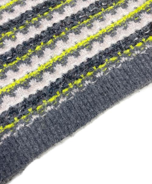 LE GLAZIK（ル グラジック）LE GLAZIK (ル グラジック) クルーネックニットベスト グレー サイズ:36の古着・服飾アイテム