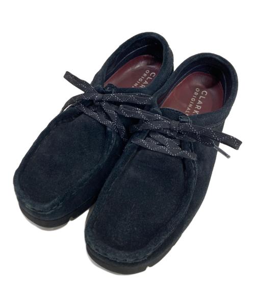 CLARKS（クラークス）CLARKS (クラークス) ワラビーシューズ ブラック サイズ:24cmの古着・服飾アイテム