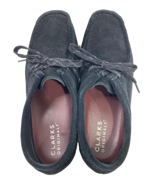 CLARKS（クラークス）CLARKS (クラークス) ワラビーシューズ ブラック サイズ:24cmの古着・服飾アイテム