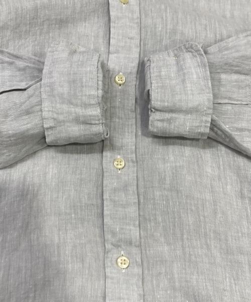 POLO RALPH LAUREN（ポロ・ラルフローレン）POLO RALPH LAUREN (ポロ・ラルフローレン) リネンシャツ グレー サイズ:Lの古着・服飾アイテム