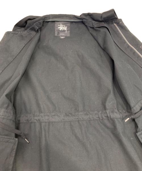 stussy（ステューシー）stussy (ステューシー) フーデッドジャケット ブラック サイズ:Sの古着・服飾アイテム