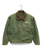 X-LARGE×Dickiesエクストララージ×ディッキーズ）の古着「ワークジャケット」｜グリーン