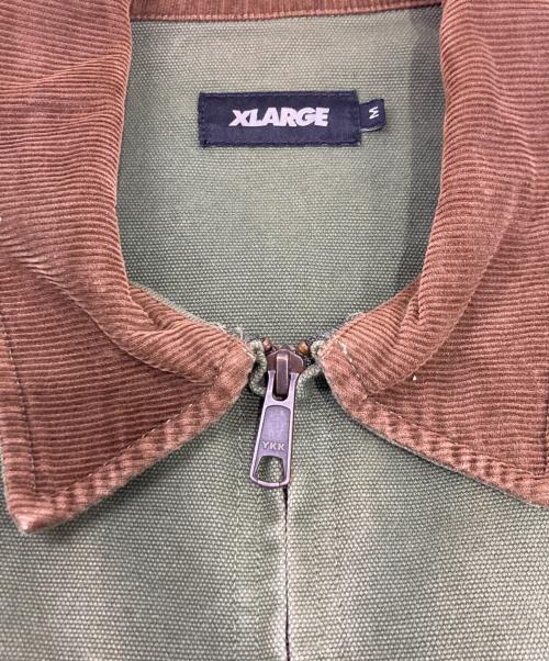 X-LARGE（エクストララージ）X-LARGE (エクストララージ) Dickies (ディッキーズ) ワークジャケット グリーン サイズ:Mの古着・服飾アイテム