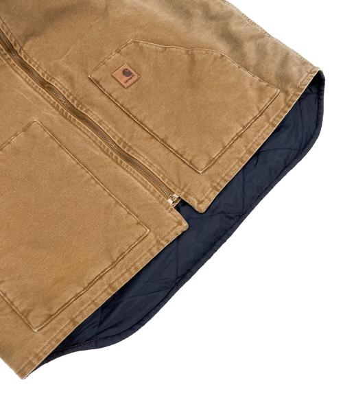 CarHartt（カーハート）CarHartt (カーハート) DUCK VEST ベージュ サイズ:XLの古着・服飾アイテム