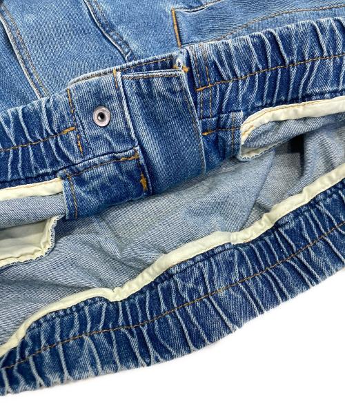 Adam et Rope（アダム エ ロペ）Adam et Rope (アダム エ ロペ) ブリーチデニム ボマージャケット ブルー サイズ:Mの古着・服飾アイテム