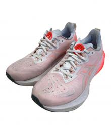 asics（アシックス）の古着「NOVABLAST 4」｜ピンク