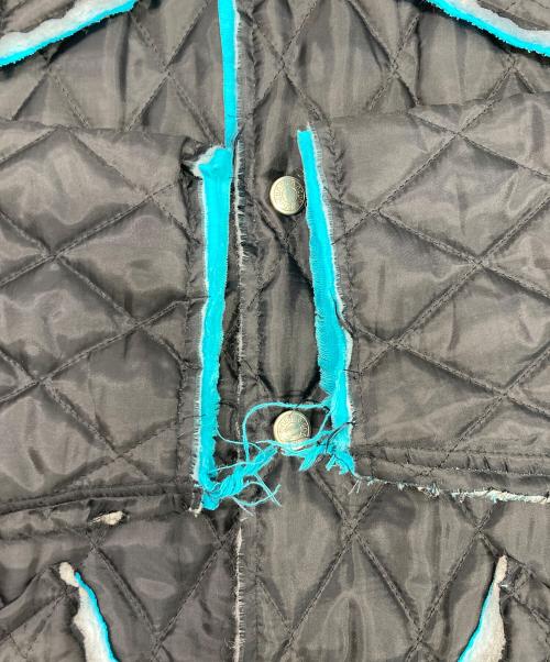 NEON SIGN（ネオンサイン）NEON SIGN (ネオンサイン) Inside Out Quilting Jacket ブラック サイズ:Lの古着・服飾アイテム