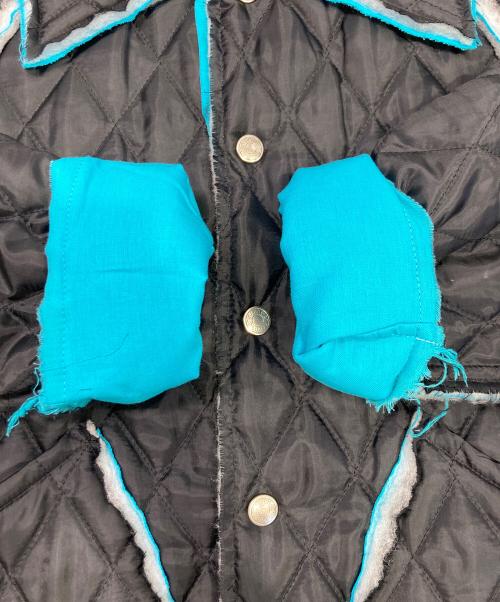 NEON SIGN（ネオンサイン）NEON SIGN (ネオンサイン) Inside Out Quilting Jacket ブラック サイズ:Lの古着・服飾アイテム