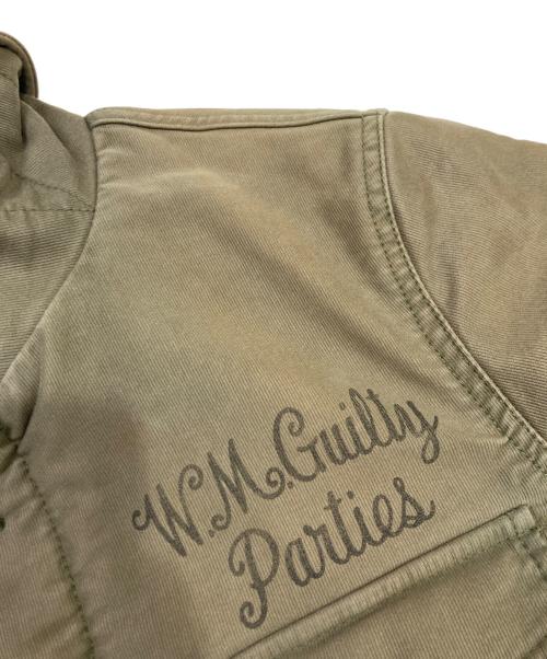 WACKO MARIA（ワコマリア）WACKO MARIA (ワコマリア) A-2 デッキジャケット ベージュ サイズ:Sの古着・服飾アイテム