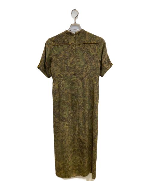 CLANE（クラネ）CLANE (クラネ) GOBELIN CHINA ONE PIECE カーキ サイズ:1の古着・服飾アイテム