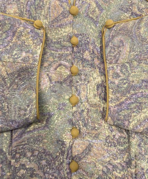 CLANE（クラネ）CLANE (クラネ) GOBELIN CHINA ONE PIECE カーキ サイズ:1の古着・服飾アイテム