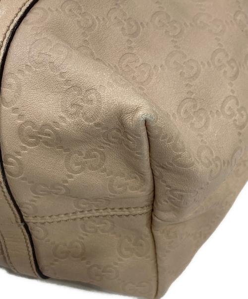 GUCCI（グッチ）GUCCI (グッチ) ハンドバッグ ベージュの古着・服飾アイテム