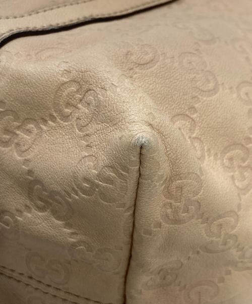GUCCI（グッチ）GUCCI (グッチ) ハンドバッグ ベージュの古着・服飾アイテム